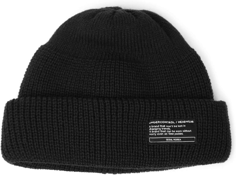 UNDERCONTROL Store Winter Trawler Fisherman Beanie Men Women Unisex Stylish Plain Docker Skull Hat Roll up Watch Cap Color Pack - Image 3