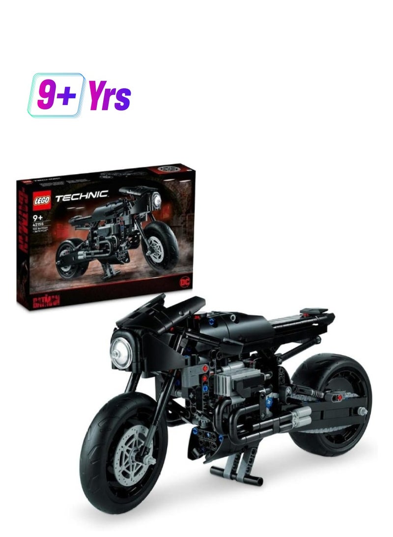 LEGO مجموعة ألعاب البناء LEGO Technic THE BATMAN - BATCYCLE 42155 (641 قطعة) - Image 1