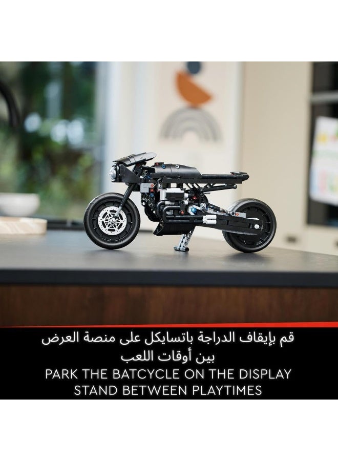 LEGO مجموعة ألعاب البناء LEGO Technic THE BATMAN - BATCYCLE 42155 (641 قطعة) - Image 5