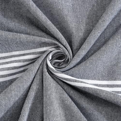 Värde Handmade Double Bedsheet 210 TC | Without Pillow Cover | Handloom Cotton Bedsheets for Double Bed | Double Bedsheet for Summer (Size 90X100 Inches, 7.5 x 8.3 Feet (Hit Grey, Double Bed) - Image 4