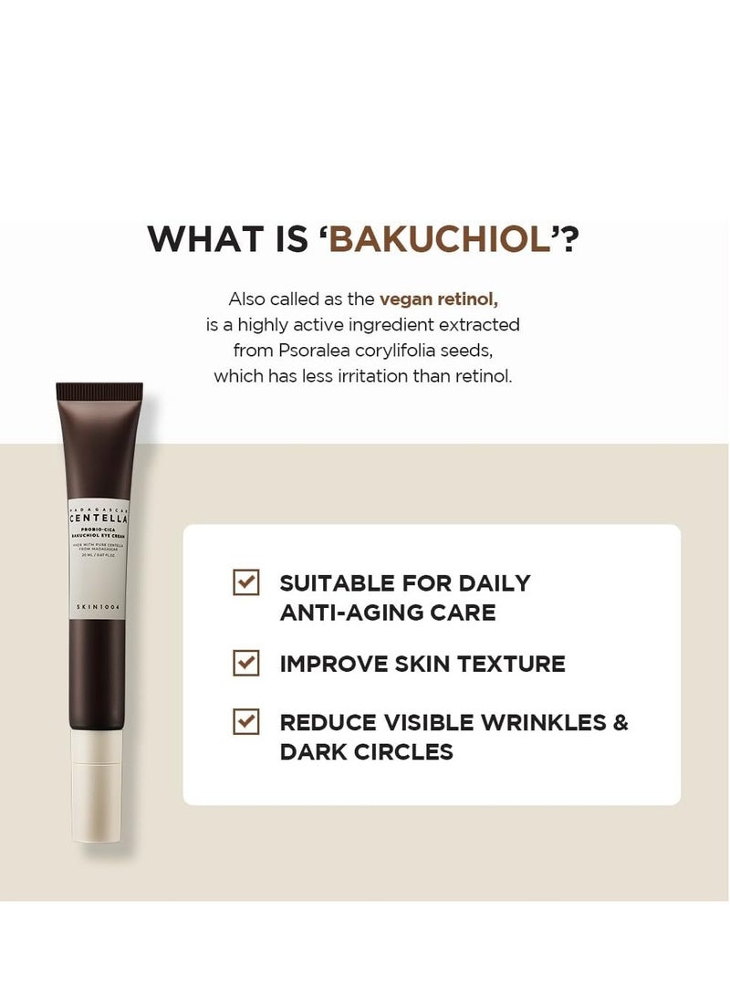 SKIN1004 Madagascar Centella Probio-Cica Bakuchiol Eye Ccream 0.68 fl.oz (20ml) Brown - Image 3