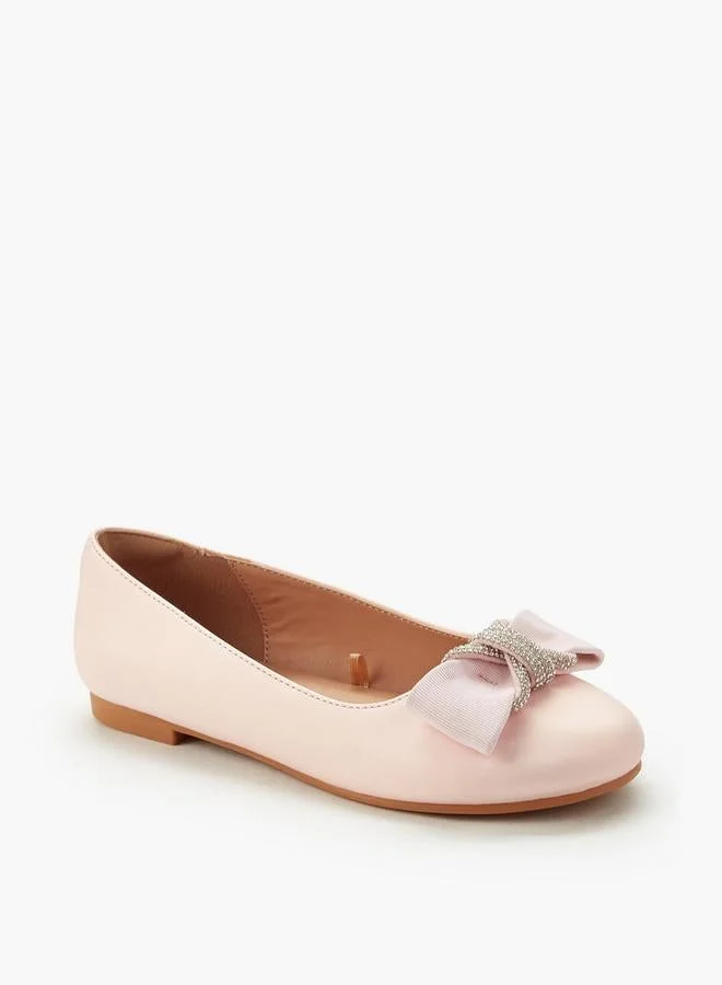 Celeste  Girls Bow Embellished Ballerina Shoes for Women | Best Price UAE