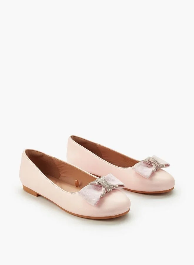 Celeste  Girls Bow Embellished Ballerina Shoes for Women | Best Price UAE