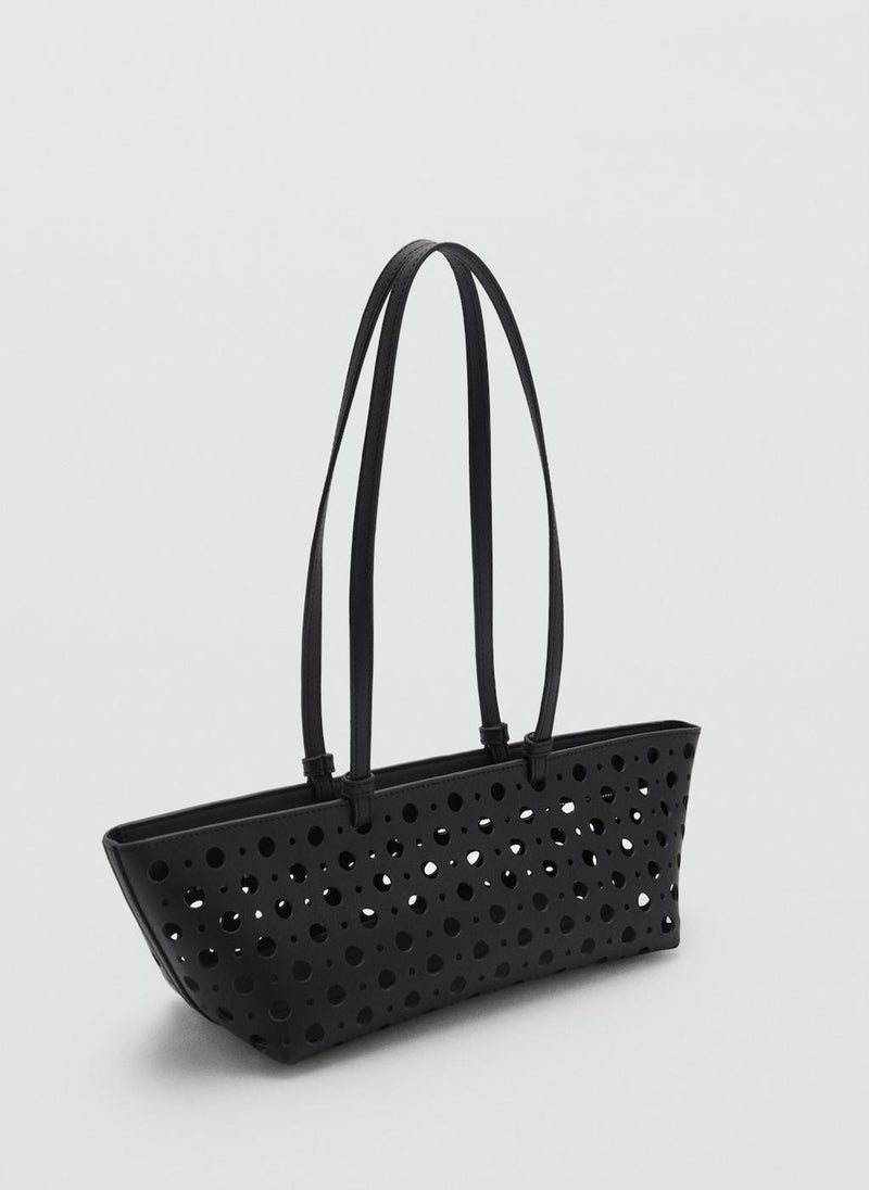 MANGO Die-Cut Shoulder Bag  - Image 2