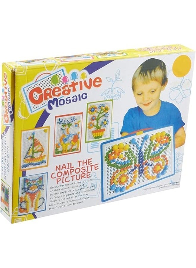 لعبة دبابيس صغيرة للاطفال لعمل الاشكال بلاستيك - Image 1