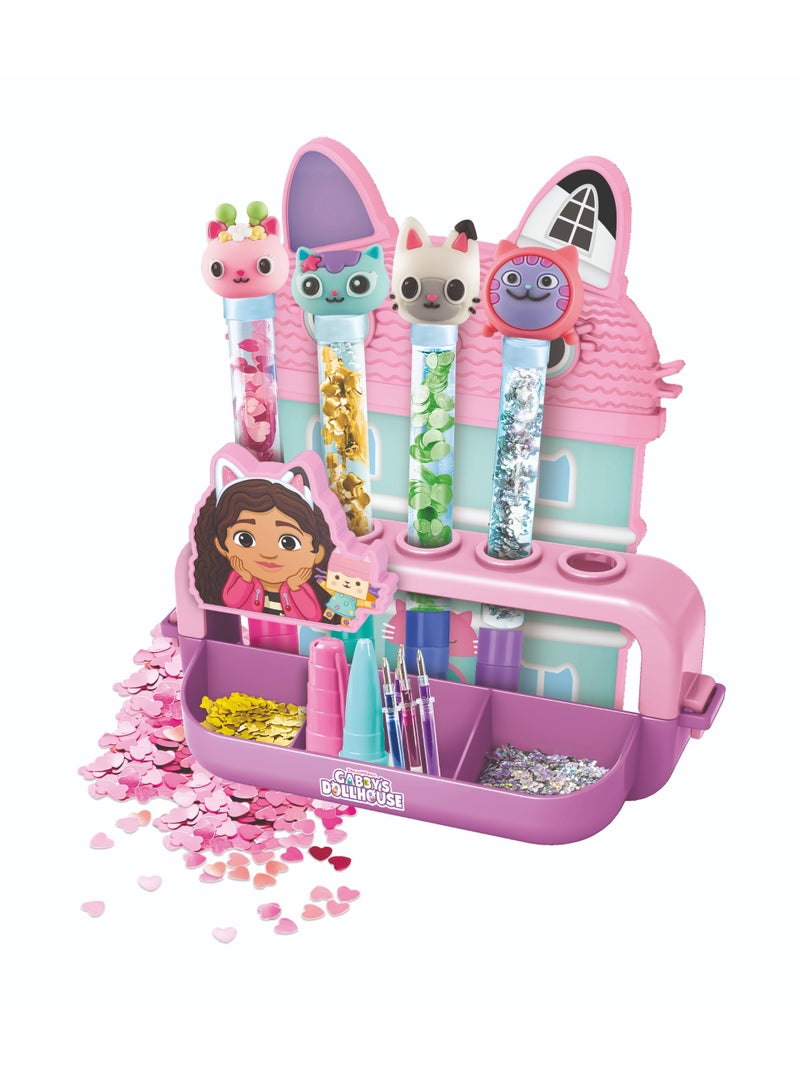 Clementoni استوديو قلم كليمنتوني - مختبر أقلام جابي | 25+ ملحقات | اصنعها بنفسك | مجموعة حرف يدوية | تعليمية وتعلمية | هدية إبداعية للأطفال والبالغين - Image 2