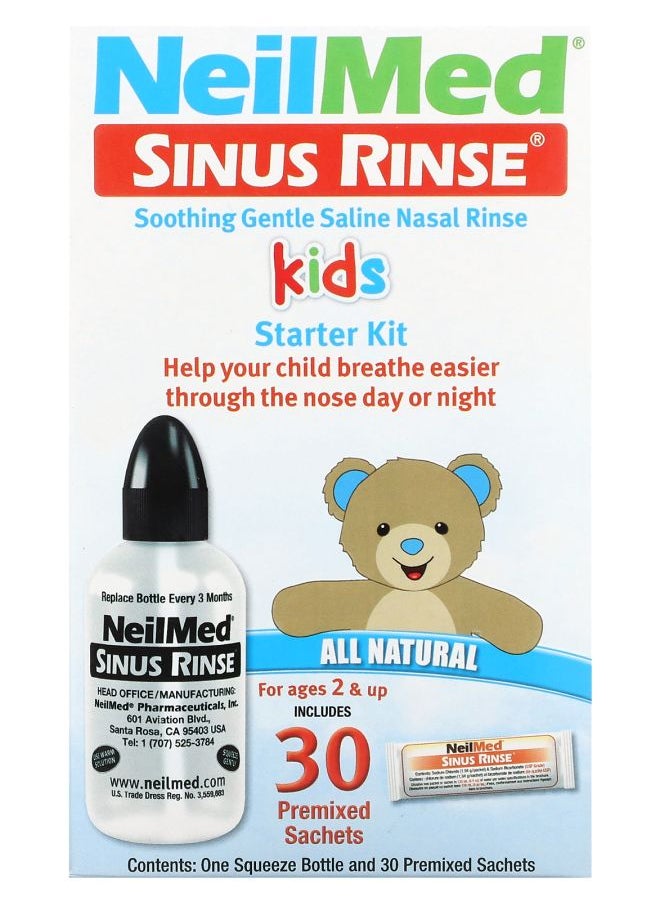NeilMed Kids Sinus Rinse Starter Kit For Ages 2 & Up 1 Kit 