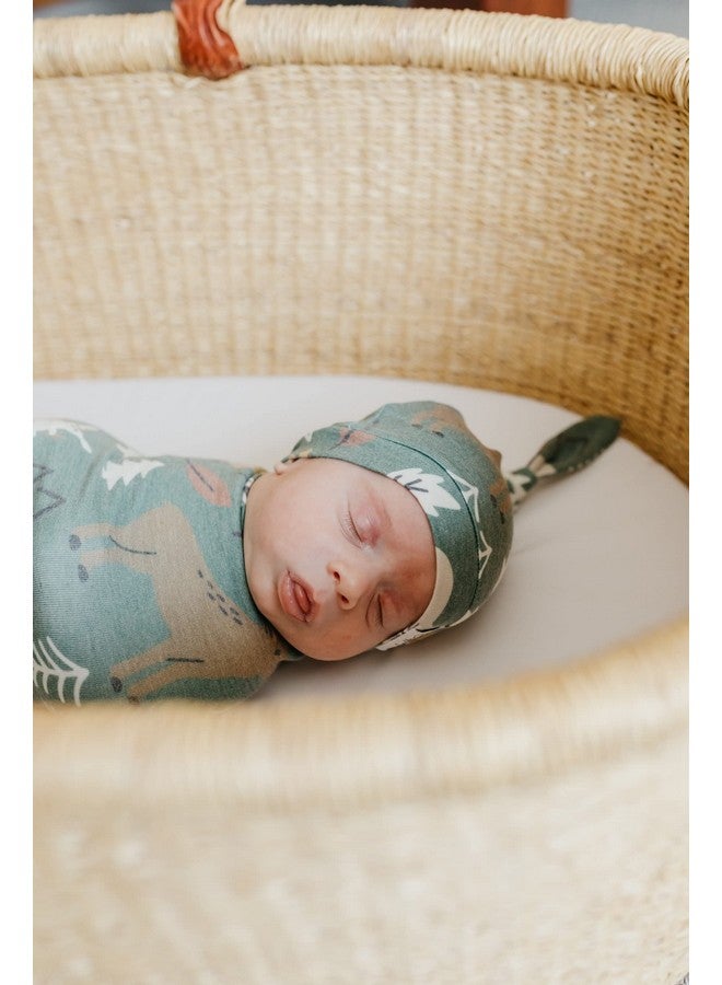 Copper Pearl Copper Pearl Large Premium Knit Baby Swaddle Receiving Blanket Atwood - Image 5
