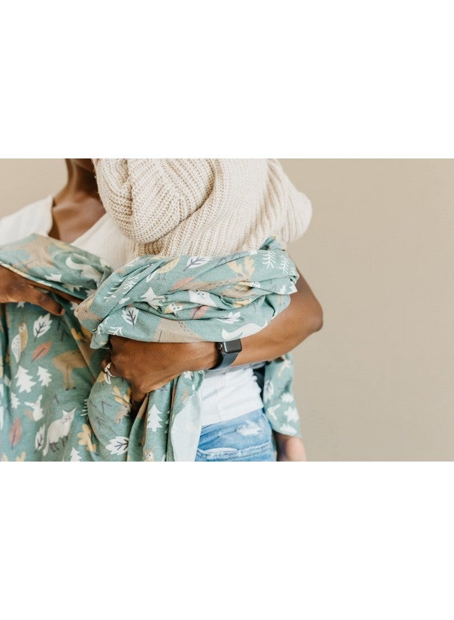 Copper Pearl Copper Pearl Large Premium Knit Baby Swaddle Receiving Blanket Atwood - Image 4