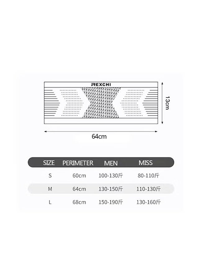 REXCHI Running Belt Waist Bag, Multifunctional Sports Waist Bag, Invisible Belt Bag, Large Capacity Anti Slip Breathable Gym Bag for Outdoor Running - Image 2