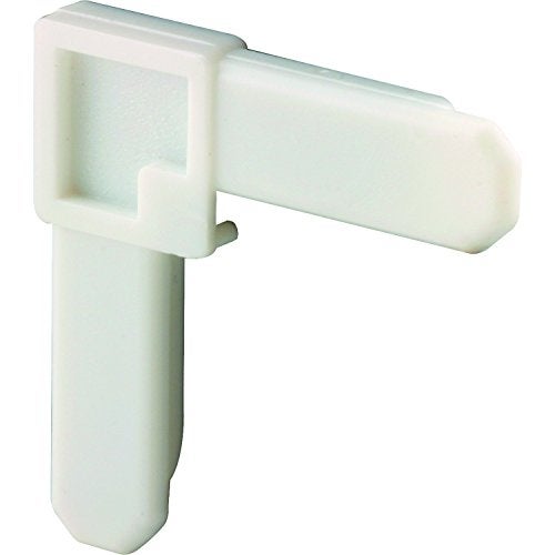 Prime-Line MP7729 Screen Frame Corner, 5/16 In. x 3/4 In., White Plastic (100 Pack) - Image 1