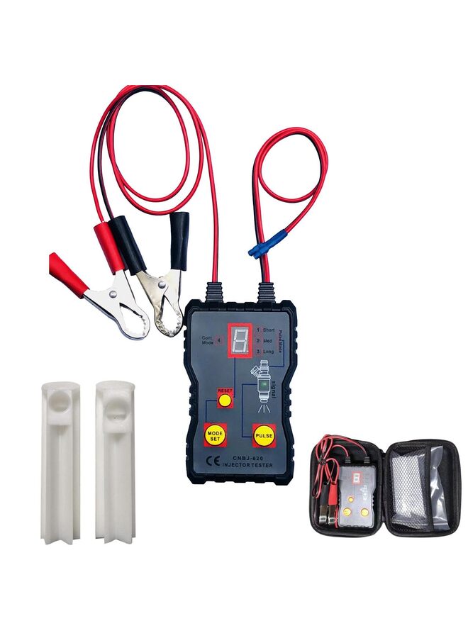 Fuel Injector Tester and Cleaner Kit 8 Pulse Modes Automotive Fuel Injector Cleaner Kit Car Fuel Injector Tester Tool DIY Auto Fuel Injection Cleaner Machine with Fuel System Cleaner Ad - Image 1