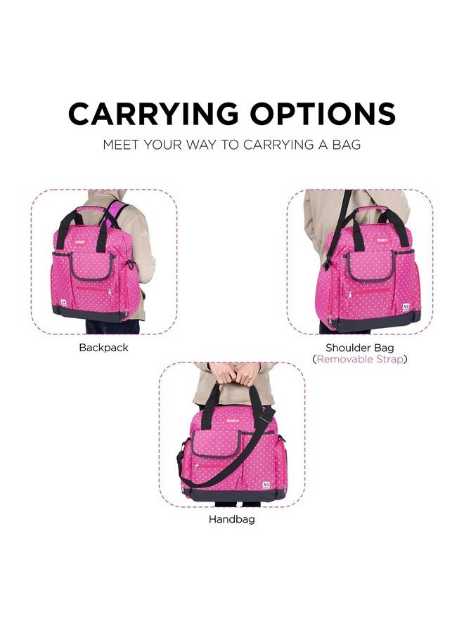 NFI essentials Newborn Baby Diaper Changing Mother Bag Baby Things Carry Bags For Mothers Maternity Hospital Bag For Mom And Baby Daiper Bags Diaper Bags For Mother  - Image 3
