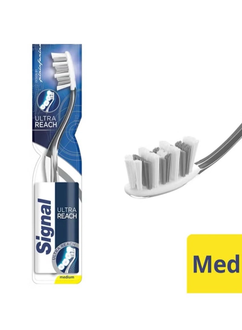 سيجنال فرشاة أسنان فائقة الوصول متوسطة متعددة الألوان - Image 1