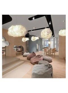 Campus Interiors Modern Ceiling Hanging Light Creative Cloud Shaped | Floating Cloud Hanging Ceiling Pendant Lights Cotton Chandeliers for Living Rooms Restaurant Bar Kindergarten Decoration(70*40*26) - pzsku/Z185B8199BB8816460EA7Z/45/_/1697203814/adaf9d07-3dd6-49ff-80da-5ce0225c1e96