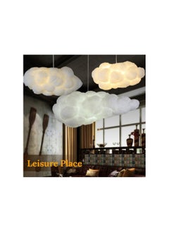 Campus Interiors Modern Ceiling Hanging Light Creative Cloud Shaped | Floating Cloud Hanging Ceiling Pendant Lights Cotton Chandeliers for Living Rooms Restaurant Bar Kindergarten Decoration(70*40*26) - pzsku/Z185B8199BB8816460EA7Z/45/_/1697203814/cdf79f88-5bda-46db-93a8-502a52e0ad5e