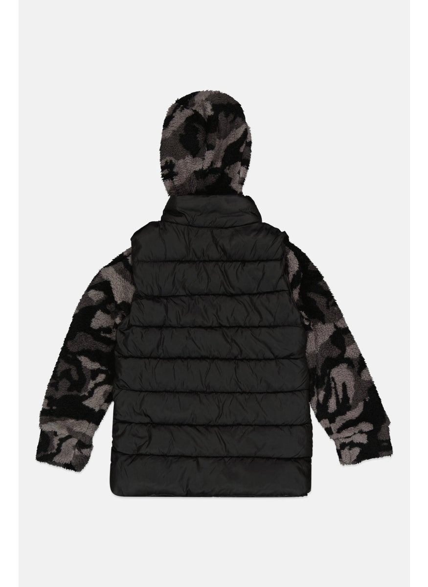 Toddlers Boy Brand Logo Puffer Jacket, Black - pzsku/Z185B8CB7FF63C965277DZ/45/_/1738678730/61859b78-9c5d-44c9-960c-ad3d11db2854