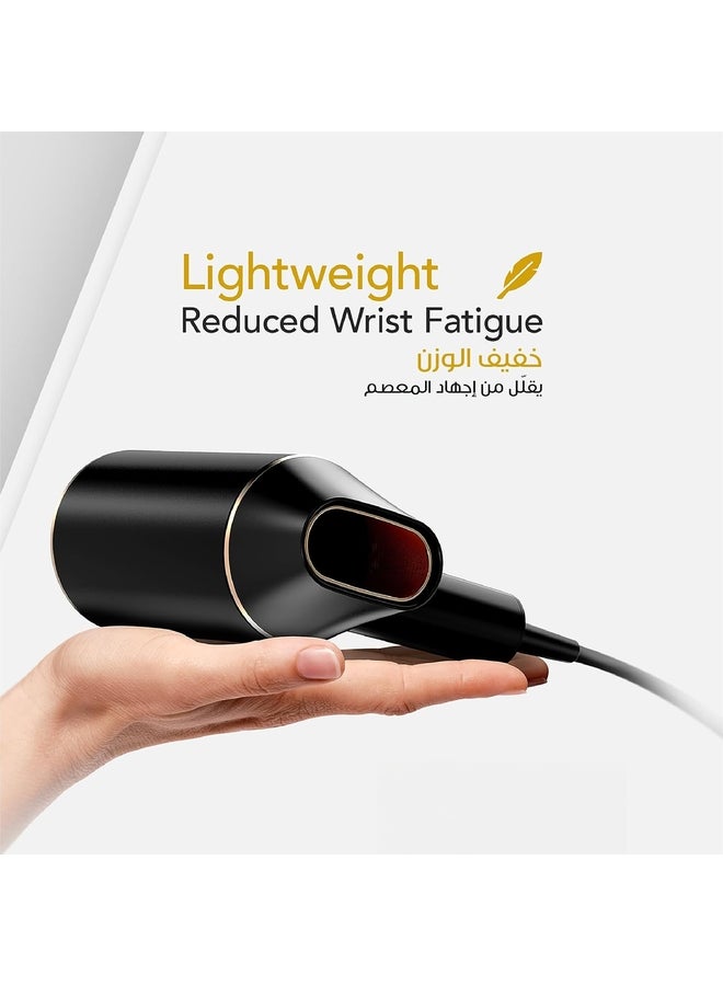 WAHL Ionic Flow Hair Dryer 2100W, Ionic Hair Dryer With Diffuser And Concentrator Nozzle, Fast Drying Anti-Frizz Blow Dryer, Lightweight Hair Styling Dryer With Cool Shot Function, Balck - 3404-0370 black black - Image 4