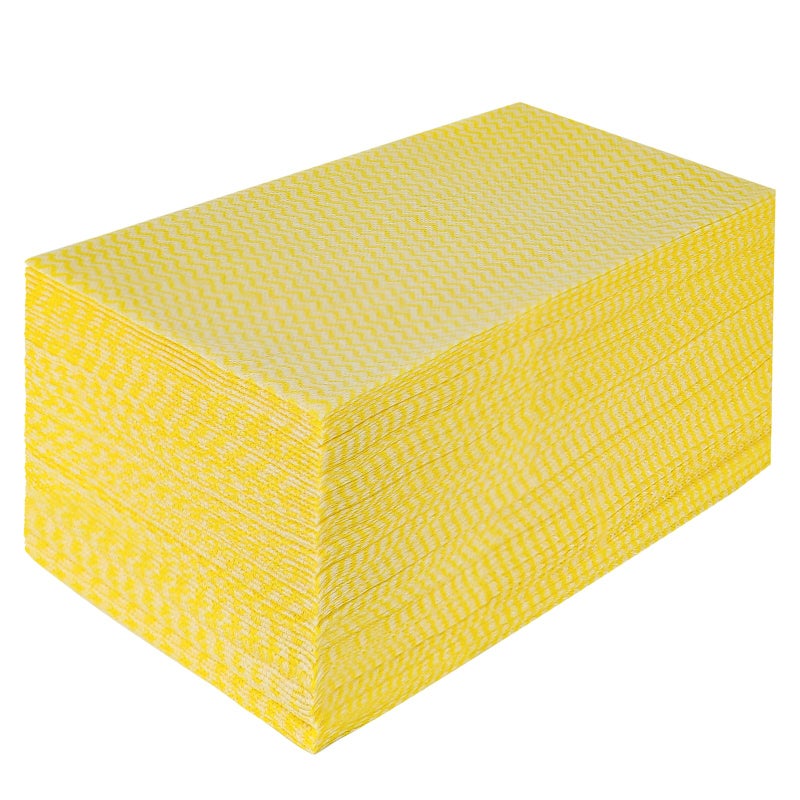 JEBBLAS Cleaning Towels Dish Towels and Dish Cloths Reusable Absorbent Dry Quickly 60 SheetsPack Yellow - Image 3