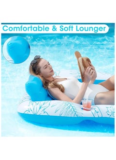 Adventure Lab Inflatable Tanning Pool Lounger Float - Comfortable Pool Float for Relaxation, Sunbathing, and Summer Fun  - Image 2