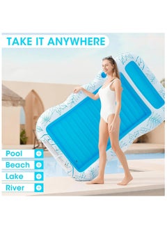 Adventure Lab Inflatable Tanning Pool Lounger Float - Comfortable Pool Float for Relaxation, Sunbathing, and Summer Fun  - Image 5