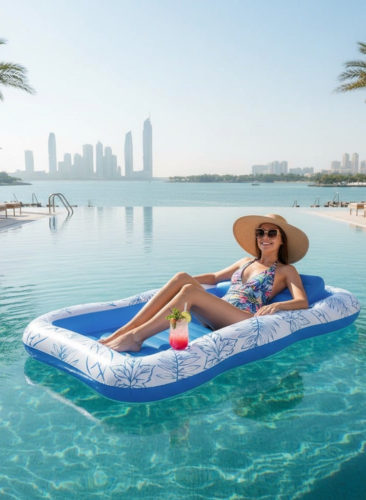 Adventure Lab Inflatable Tanning Pool Bed – Comfortable Inflatable Pool Float for Adults, Perfect Inflatable Pool Relaxation and Sunbathing - Image 5