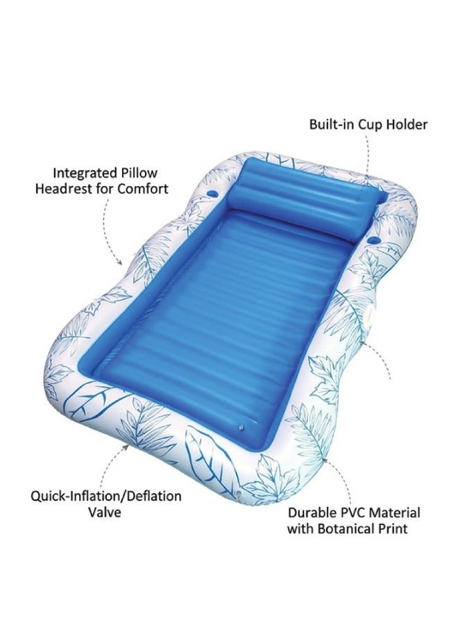 Adventure Lab Inflatable Tanning Pool Bed – Comfortable Inflatable Pool Float for Adults, Perfect Inflatable Pool Relaxation and Sunbathing - Image 3