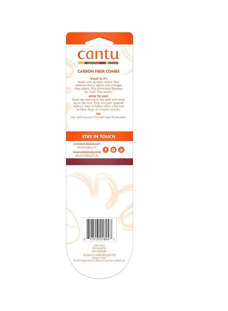 Cantu Hairdressing Combs Made Of Carbon Fibre - Image 2