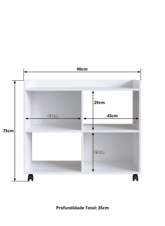 Lairon 2 Door Cabinet 3 Tier Modern Design Wooden Book Organiser Cupboard Space Saving Display Storage Rack For Home Office Living Room Kitchen White - pzsku/Z185BB16BB5013B90B91FZ/45/_/1678958103/71edea5d-bc18-46c8-a093-cd96800925ad