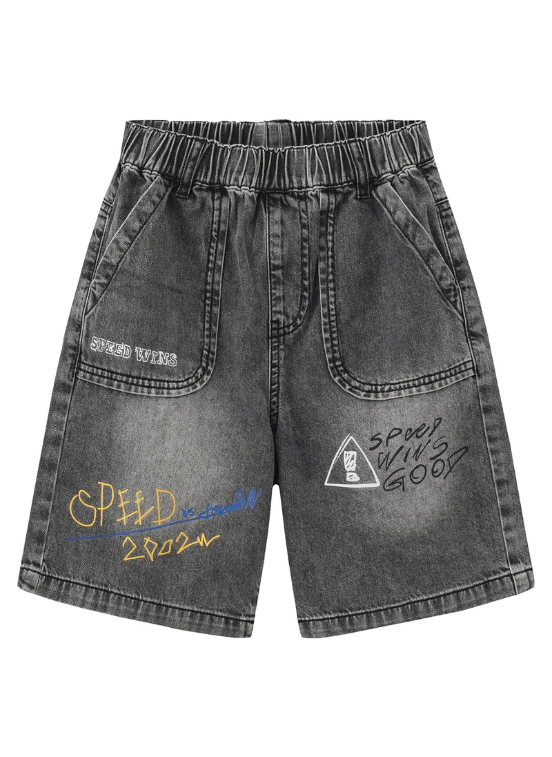 Balabala Kids Boys Denim shorts