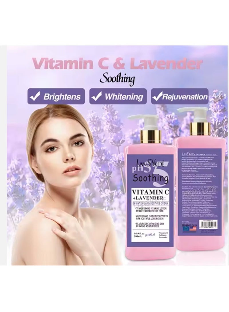 High Quality Vitamin C Whitening Lotion Moisturizing and Firming Body Lotion Deep Nourish Skincare Brightening Cream