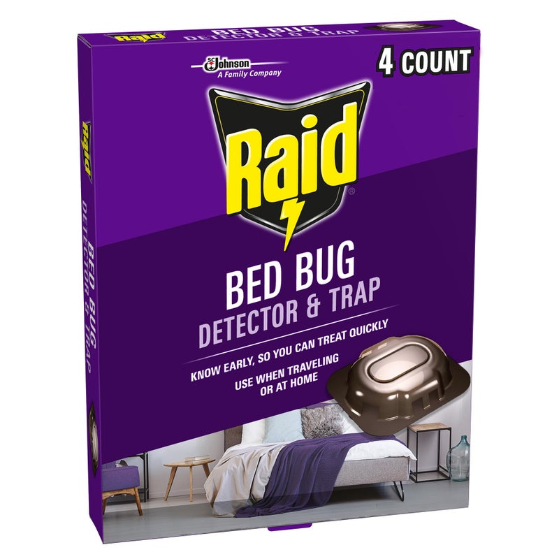 Raid Bed Bug Detector and Trap for Indoor Use 4 Count - Image 3