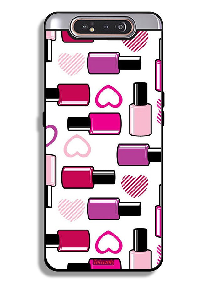 Tolwak Samsung Galaxy A80 Protective Case Cover Lipstick Lover - Image 1