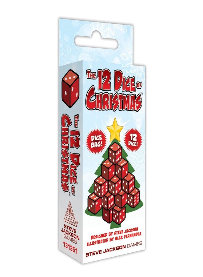 Steve Jackson Games The 12 Dice of Christmas, Dice Game, Family, Holiday, for 2 to 5 Players, Ages 10 - Image 1