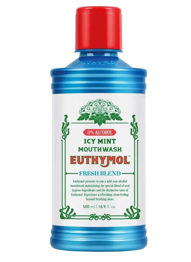 Euthymol Euthymol Mouthwash 500ml Icy Mint  - Image 1
