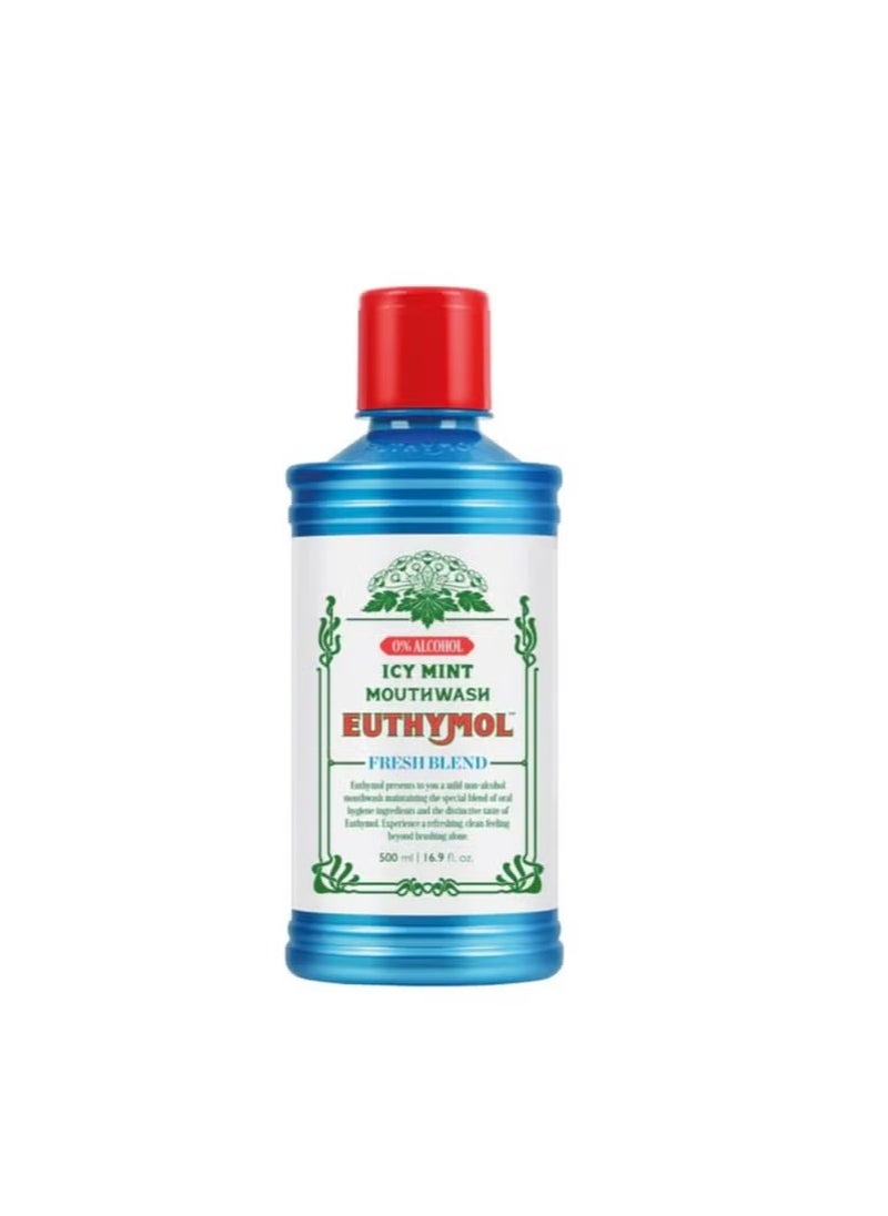 Euthymol Euthymol Mouthwash 500ml Icy Mint  - Image 2