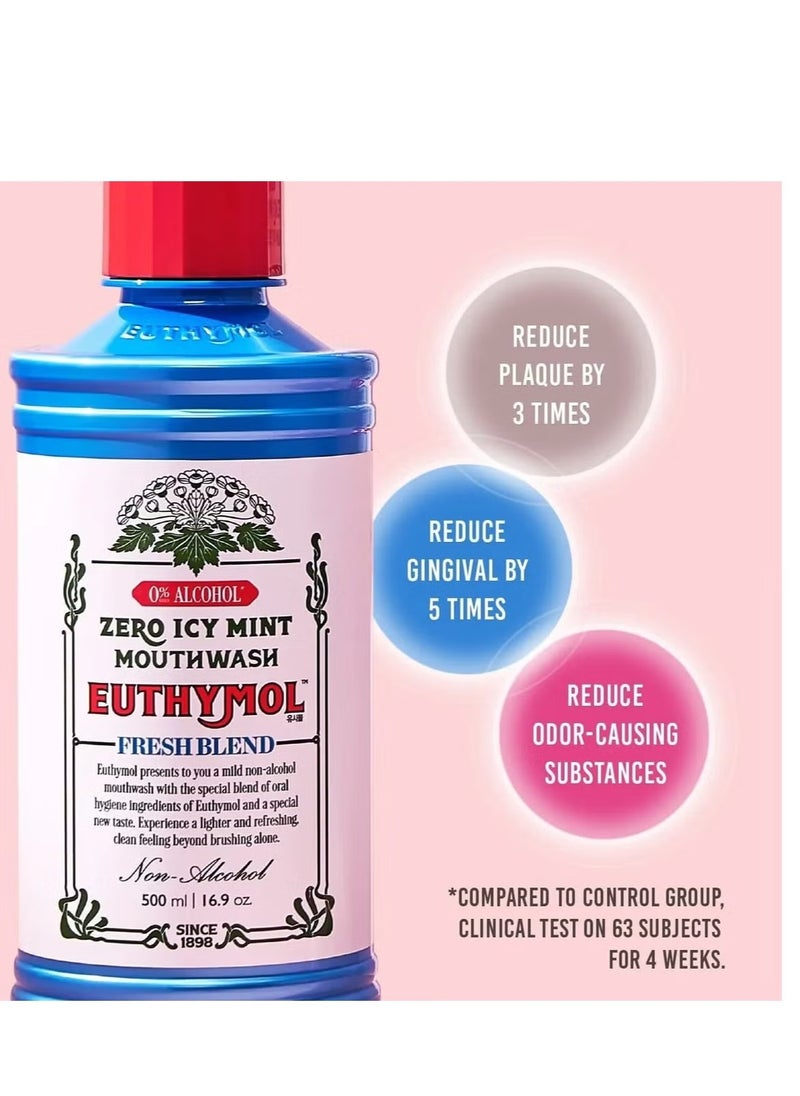 Euthymol Euthymol Mouthwash 500ml Icy Mint  - Image 3