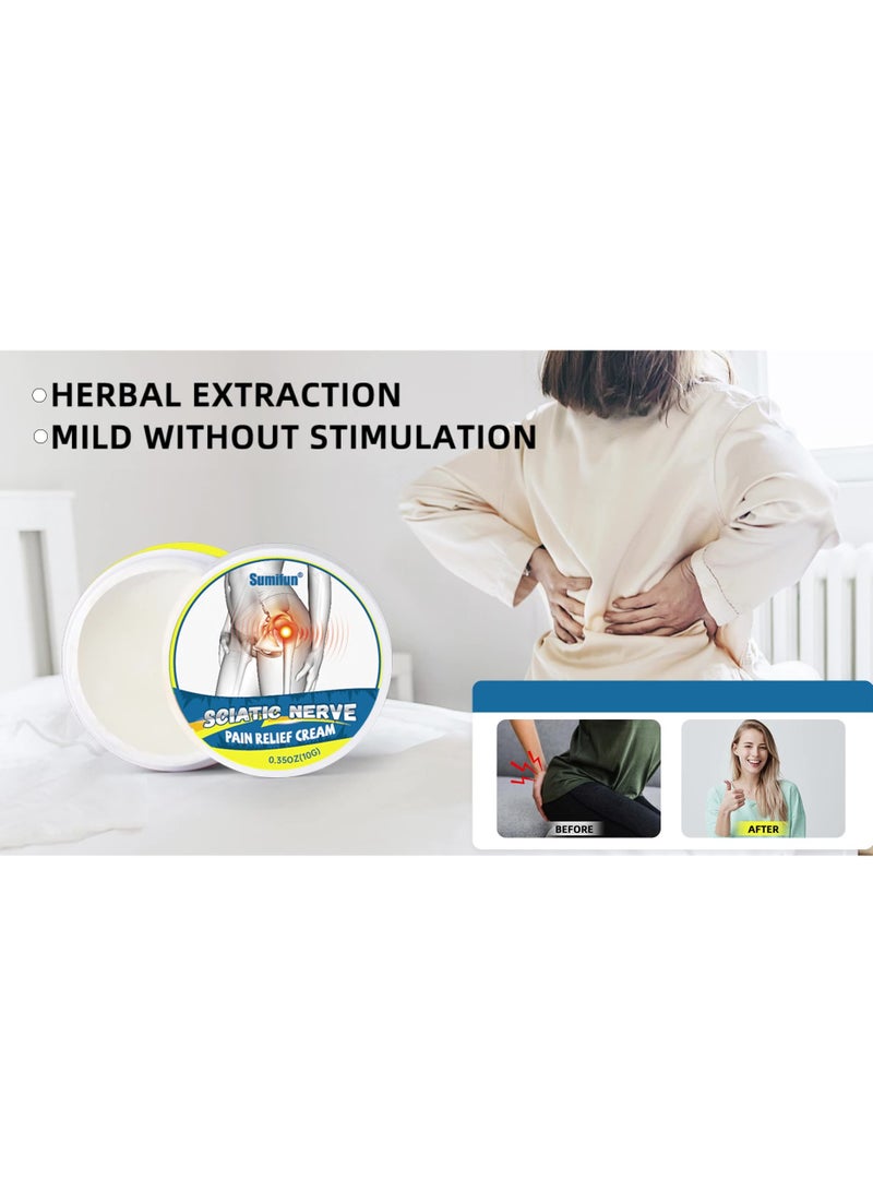 سوميفون كريم لتخفيف آلام عرق النسا، مكون من 3 قطع، يهدئ من عدم الراحة الناتج عن الجلوس لفترات طويلة، ويخفف آلام الركبة والمفاصل - Image 5