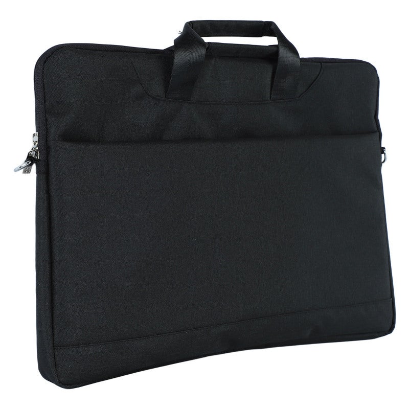 Laptop Storage Bag Extra Large Capacity 15.6 Inch Laptop Bag - Plush Lining Durable Oxford Laptop Case for Travel - Image 3
