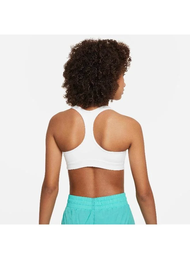 Nike Kids' Swoosh Medium-Support Sports Bra