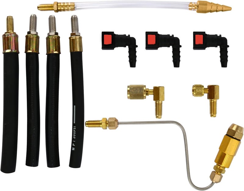 8MILELAKE Automotive Fuel System Fuel Injector Cleaner Tool Set Non-dismantle - Image 3