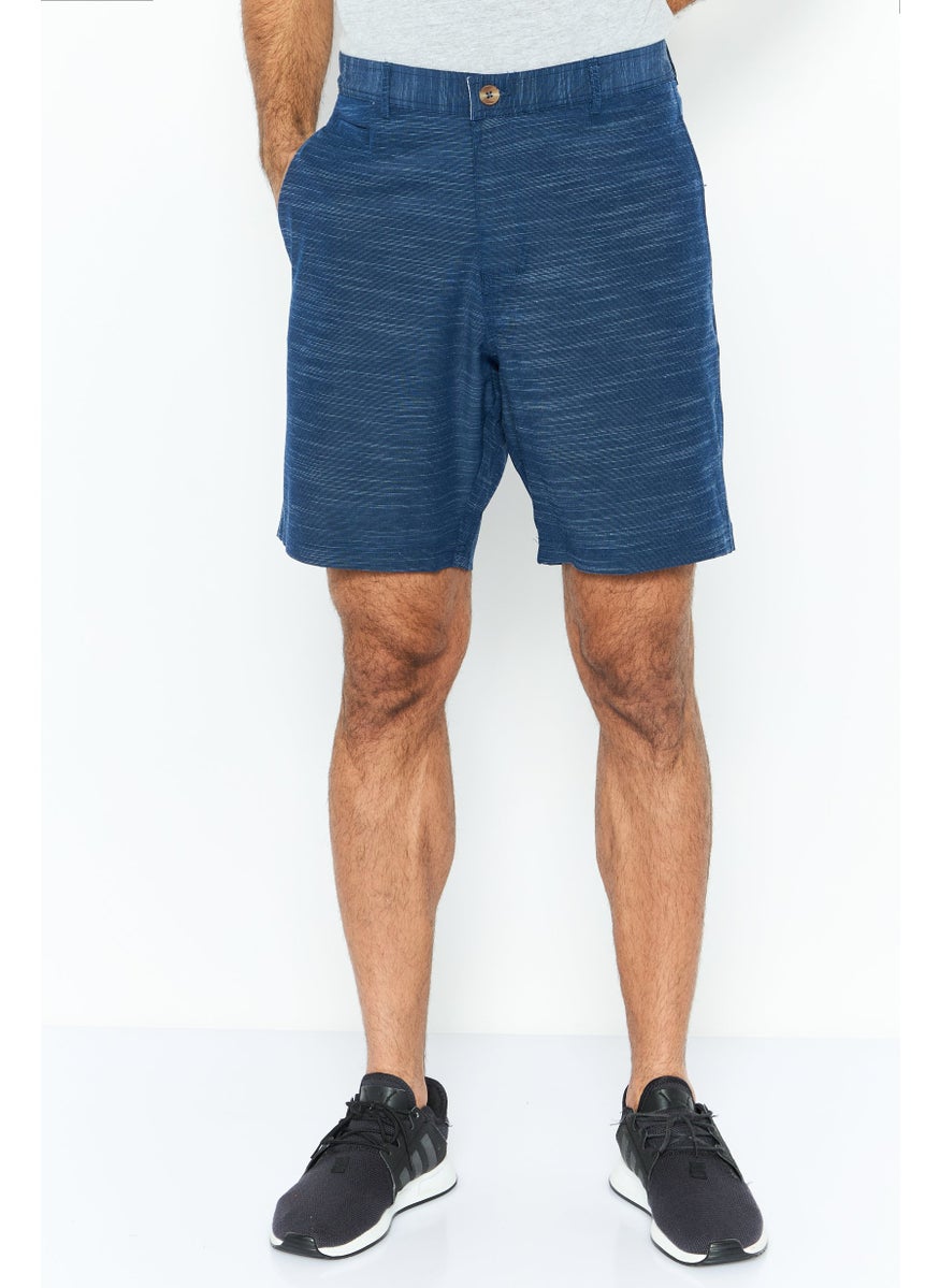 Tailorbyrd Men Performance Fit Outdoor Short, Navy  - Image 1