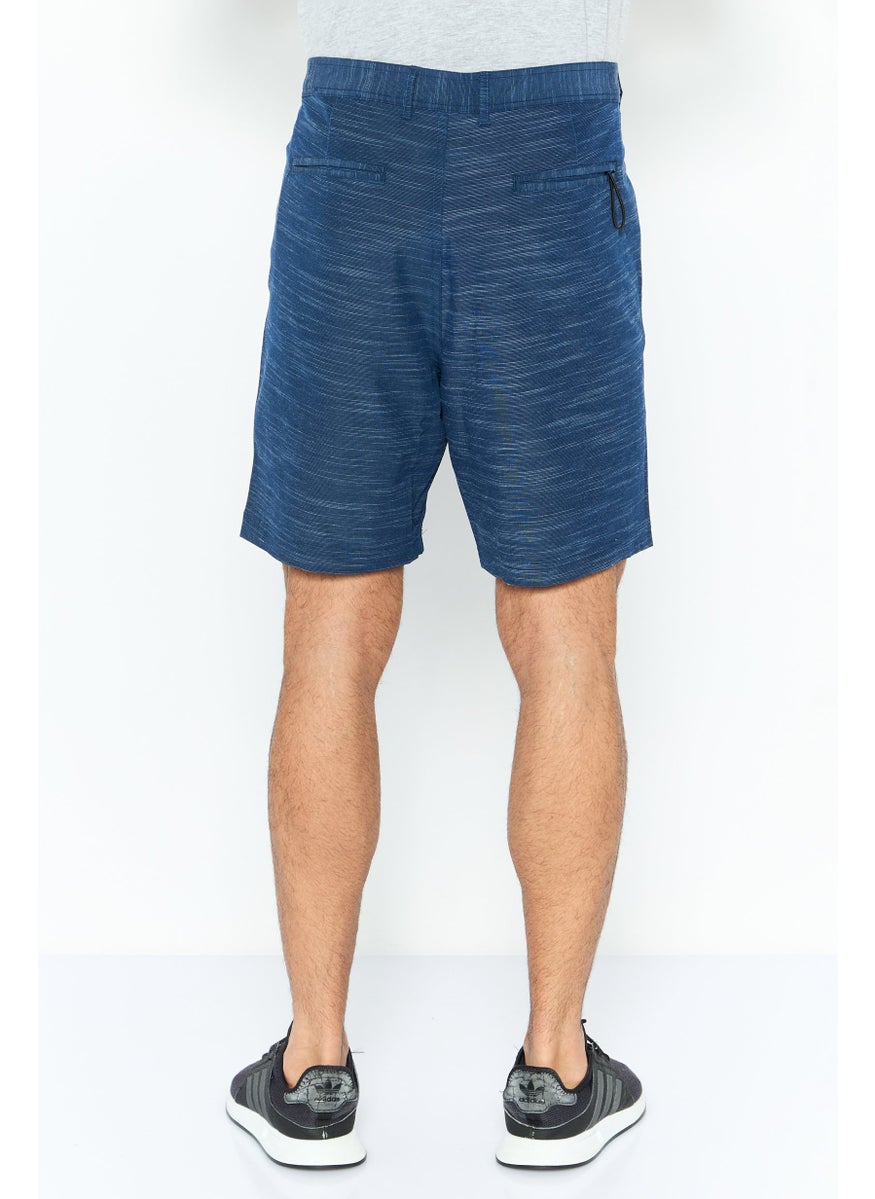 Tailorbyrd Men Performance Fit Outdoor Short, Navy  - Image 4