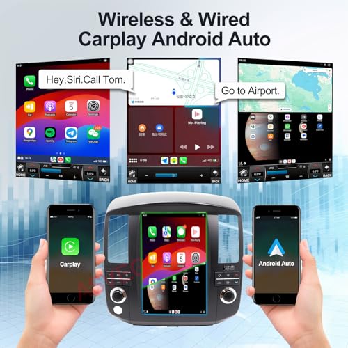 ASVEGE 12.1 inch Car Radio for Nissan Navara Pathfinder R51 2008-2012 Android GPS Navigation IPS Touch Screen Support Wireless Carplay & Android Auto WiFi DSP 4G Multimedia Player Head Unit - Image 3