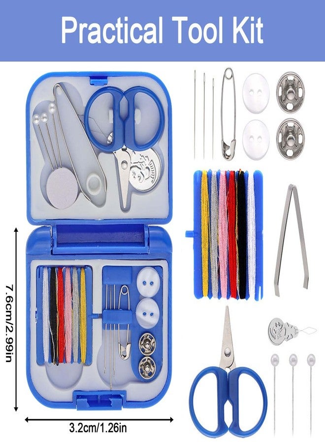 ADULLPONY Travel Sewing Kit with 2 Mini Kits, Small Portable Emergency Scissors, Beginners, DIY Needle, Threader, Women, Moms, Travelers, Adults and Beginners - Image 2