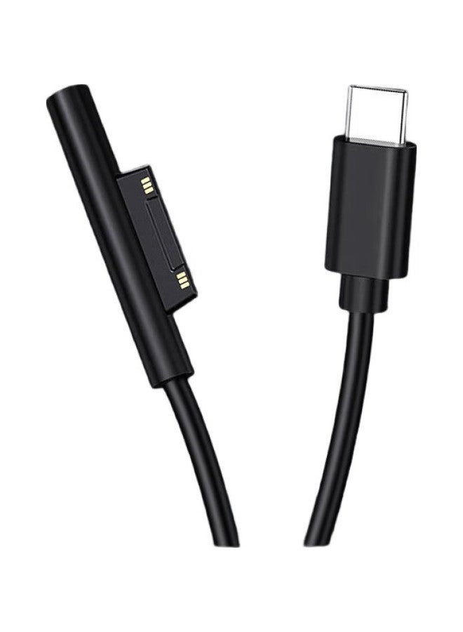 Mryc Mireisi Microsoft Surface Charger Cable Compatible With Laptops/Books/Pro7/6/5/4Go Tablets And Laptops, Pd Power Adapter, Type-C To Magnetic Fast Charging Cable - Image 2