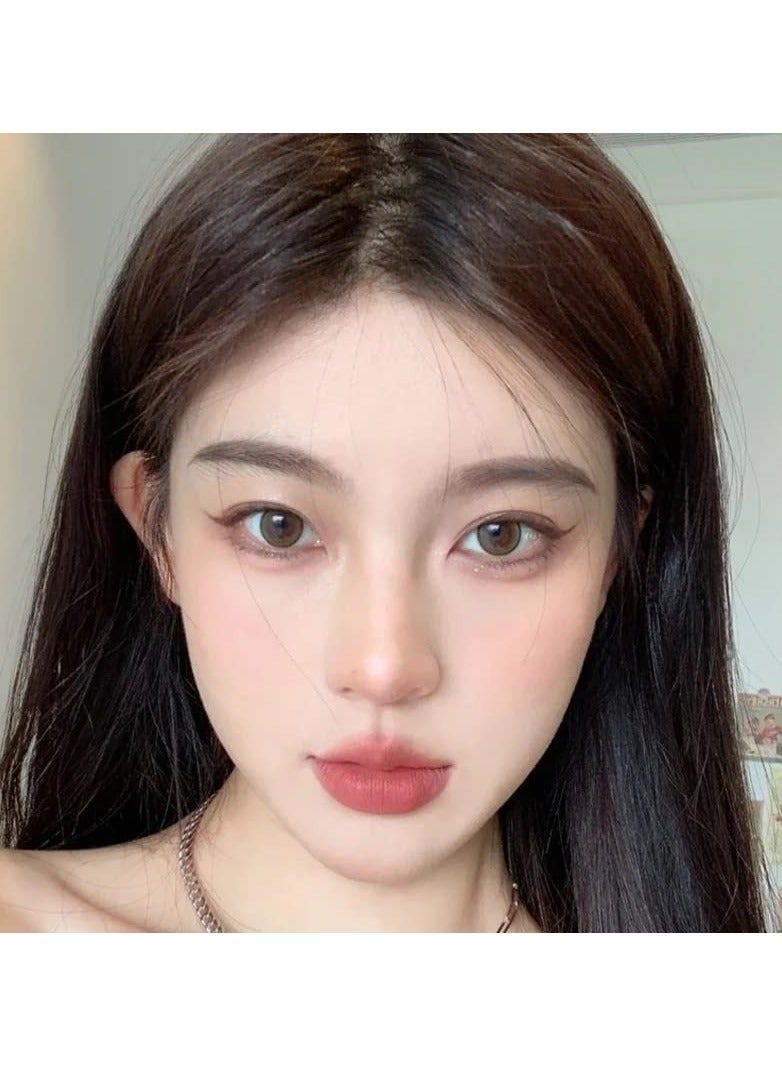 Zikra Matte Velvet Lip Gloss Velvet Fog Lip Muddy Texture Long Lasting Non-Stick Cup Waterproof Feminine Lipstick for Lips and Cheeks Cute Bear Beauty Makeup - Image 5