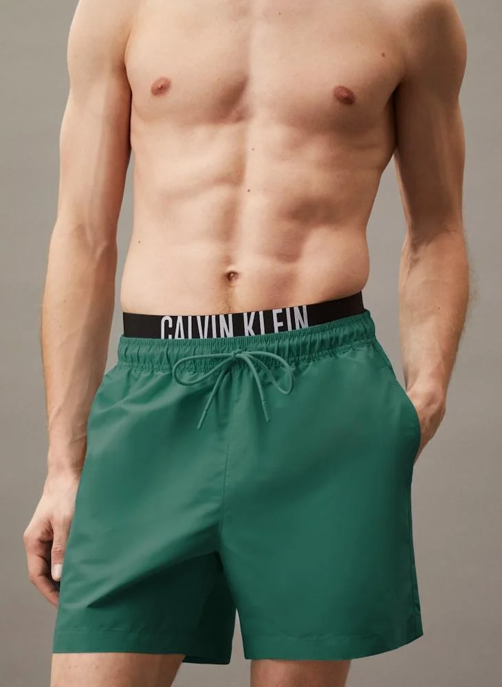 كالفن كلاين Medium Waistband Board Shorts