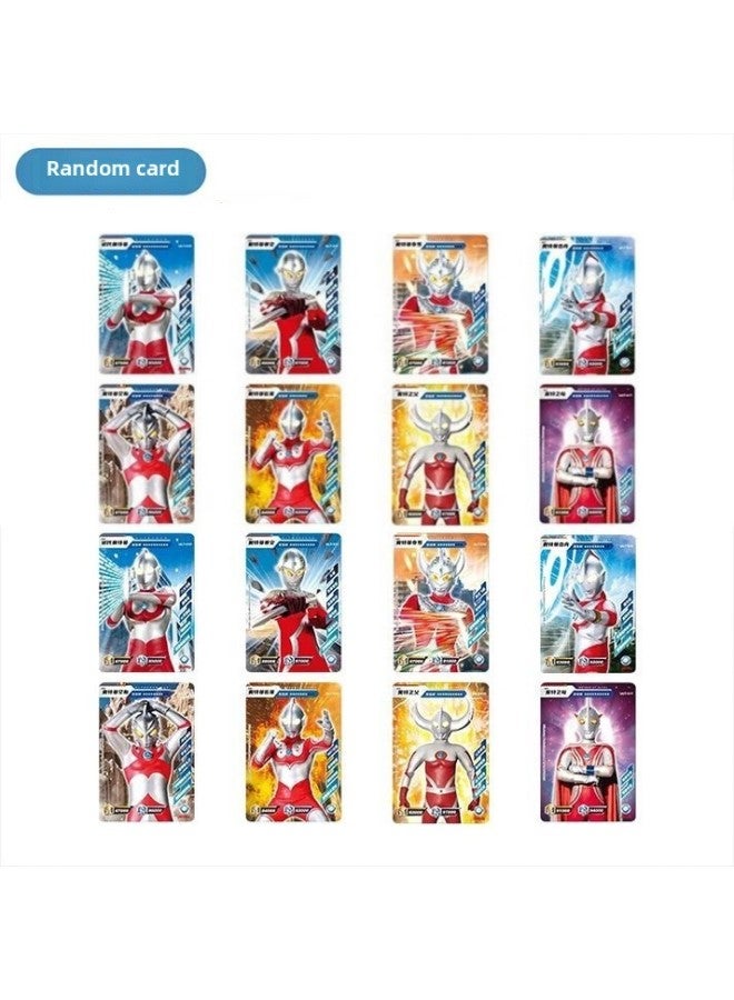 Card Game Ultraman Card Card Toy Luxury Glory Card Holder Children's Genuine Collection Collection Book Boy Gift-Color:Card Card Pair Fighter [send 80 Cards]]  - Image 3
