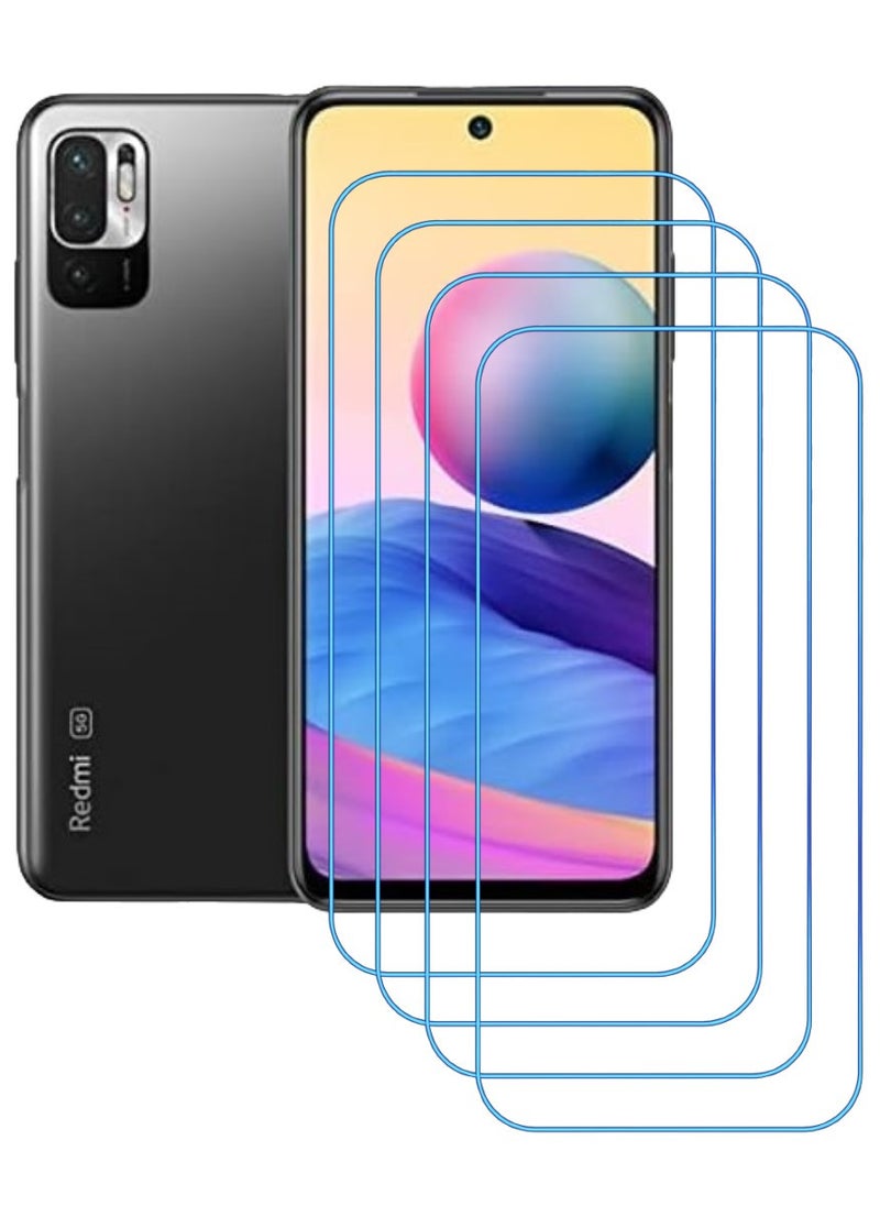 ACLIX 4 Pieces Antistatic ESD Dustproof Premium Quality High Definition Clear Tempered Glass Screen Protector Designed For Xiaomi Redmi Note 10 5G - Image 1